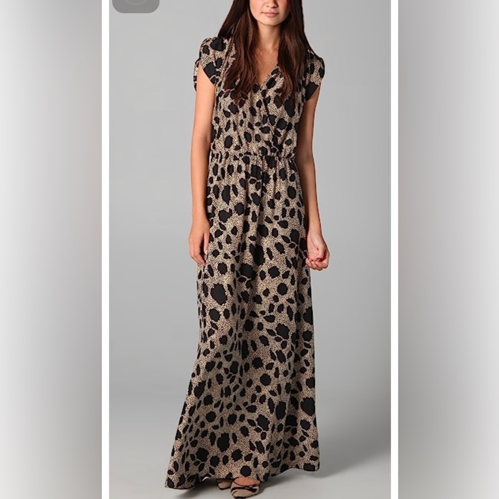 Parker 100% Silk Maxi Dress - Picture 1 of 7